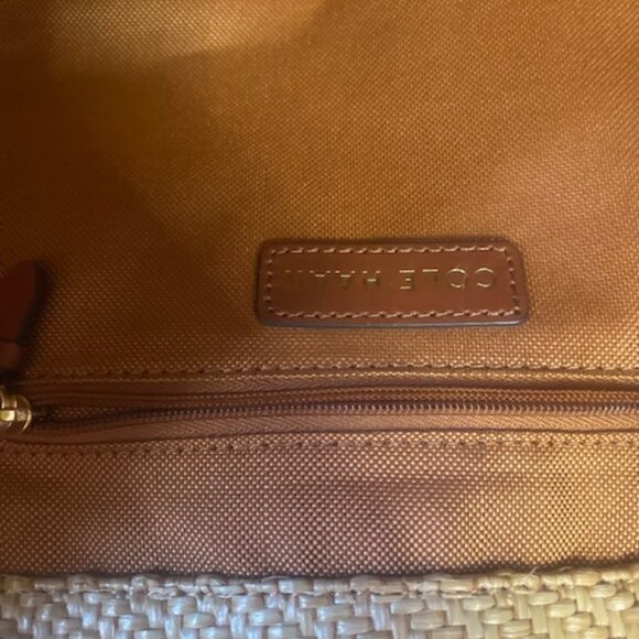 Cole Haan Classic Large woven Tote Bag/Purse - Picture 8 of 8